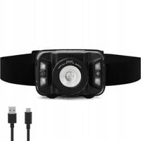 LATARKA CZOŁOWA LED CZOŁÓWKA AKUMULATOROWA NA GŁOWĘ BLACKHAWK # 360lm