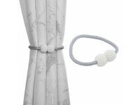 Spinka magnes klamra upięcie firan zasłon sznurek