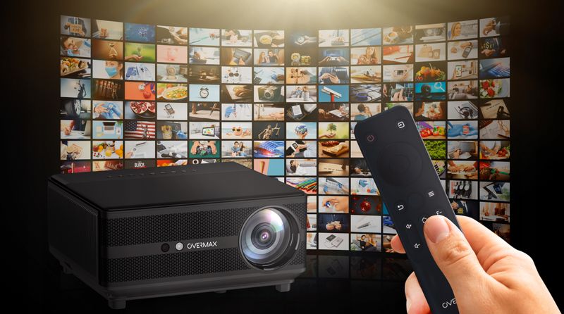 Projektor Overmax Multipic 6.1 Led Full Hd Android Bt Wifi zdjęcie 9