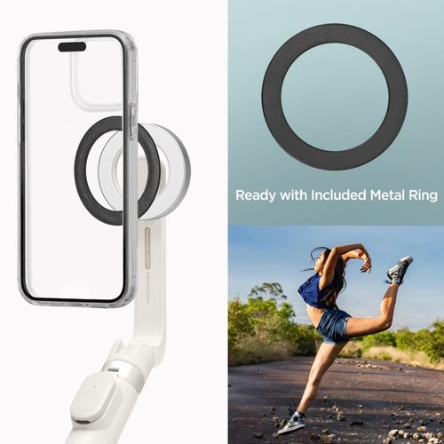 spigen s571w magsafe bluetooth selfie stick tripod dune beige na Arena.pl