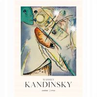 Plakat 59,4x42 A2 KANDINSKY abstrakcja artysta nowoczesny sztuka 20 WZORÓW
