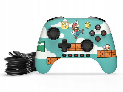 Gamepad PowerA Advantage Wired Controller Mario Time do Nintendo Switch 2 na Arena.pl