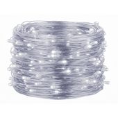 Lampki choinkowe 10 led na baterie druciki mikro biały zimny