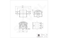 Poduszka skrzyni biegów MERCEDES CLS 2004 2005 2006 2007 2008 2009 2010