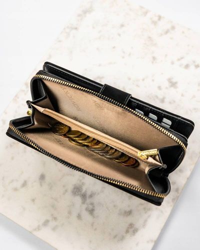 klasyczny portfel damski ze skóry ekologicznej - rovicky na Arena.pl