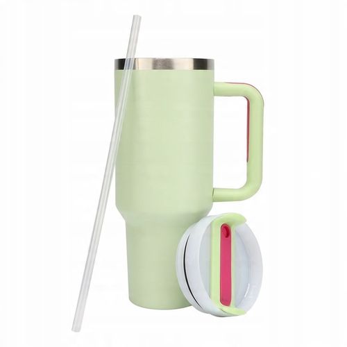 KUBEK TERMICZNY do kawy herbaty TERMOS szczelny ze słomką KAMILLE 1200ml na Arena.pl