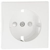 Efapel Logus90 element centralny do gniazda schuko biały 90632 TBR