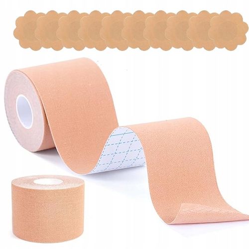 TAŚMA UNOSZĄCA BIUST MODELUJĄCA DEKOLT ZESTAW NAKLEJKI WIELOKROTNEGO UŻYTKU na Arena.pl