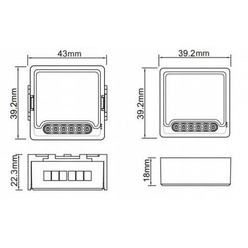 Sterownik do Smart Home OXT 4 obwody ZigBee Home Assistant na Arena.pl
