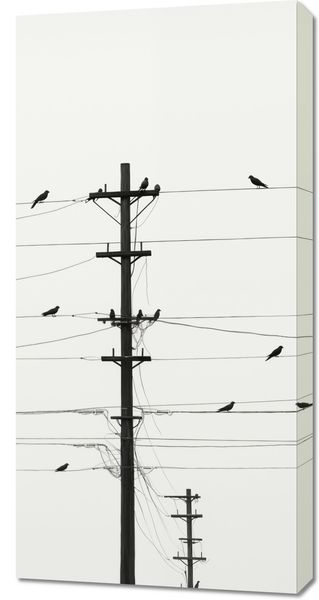 Obraz 50x100cm Symfonia na Drutach zdjęcie 1