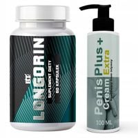 Tabletki Na Powiększenie Penisa + Krem Powiększający, Zestaw do Penisa
