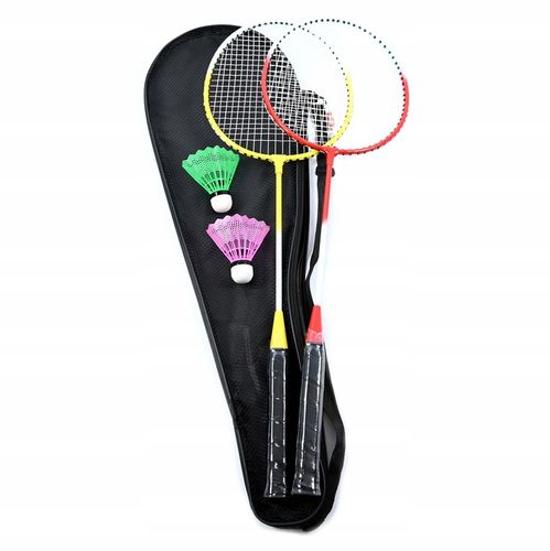 ZESTAW DO BADMINTONA RAKIETKI POKROWIEC LOTKI na Arena.pl