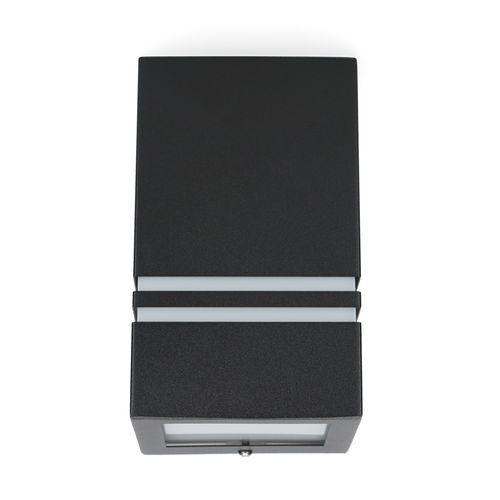 Lampa ścienna do ogrodu MICASA1 czarna na Arena.pl