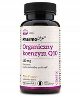 PharmoVit KOENZYM Q10 ORGANICZNY 120mg UBICHINON