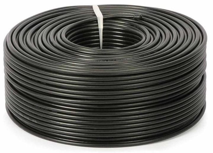 Kabel Przewód Koncentryczny Antenowy Żelowany 100m Zewnętrzny Ziemny CU PE zdjęcie 2