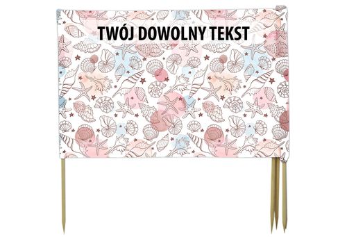 PARAWAN PLAŻOWY Muszelki z indywidualnym napisem 5 PANELI 57.5 na Arena.pl