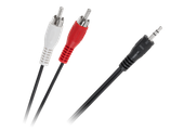 Kabel JACK 3,5 - 2 x RCA 1,2m