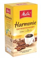 Melitta Harmonie Entcoff. bezkofeinowa kawa mielona 500g Import z Niemiec