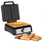 Gofrownica 2 gofry 1600W inox regulacja mocy Teesa