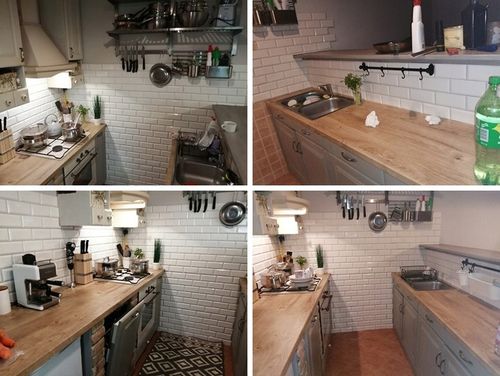 Ścienne Panele KAFELKI Białe 3D płytki ścienne panel kafelki PCV GREY SEAM na Arena.pl