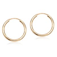 Złote kolczyki Staviori