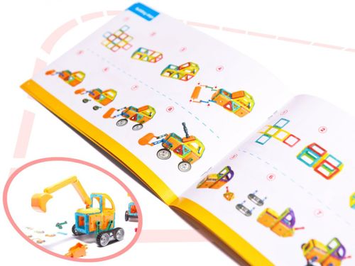 Klocki magnetyczne MAGICAL MAGNET 162SZT 7212A na Arena.pl