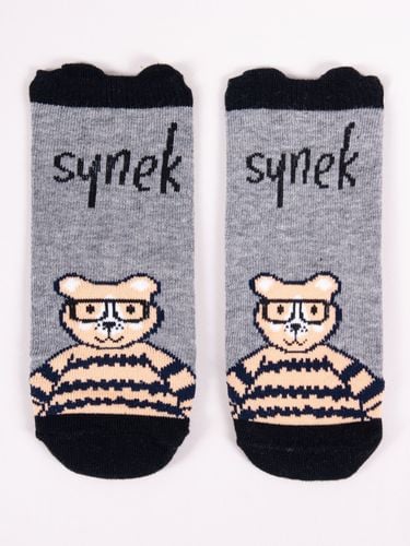 Skarpety chłopięce z uszkami napisy 6PAK 20-22 YOCLUB na Arena.pl