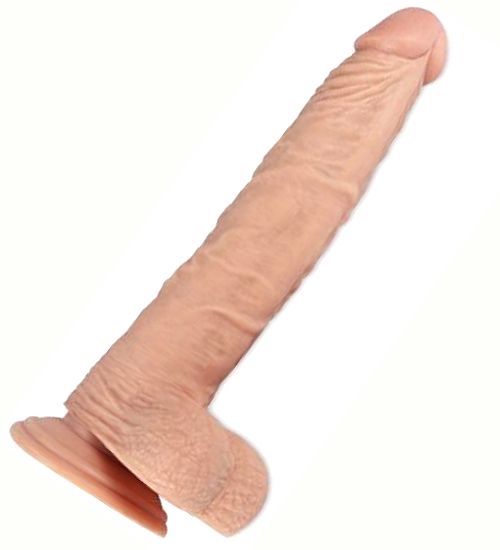 Realistyczne, wibrujące dildo zdjęcie 2