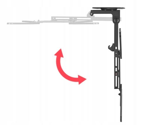 UCHWYT DO TELEWIZORA SUFITOWY 23-55 CALI SKŁADANY REGULOWANY WIESZAK na Arena.pl