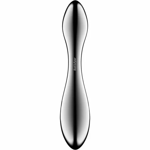 satisfyer pure gravity 3 - dwustronny masażer ze stali nierdzewnej na Arena.pl