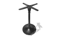 NOGA STOŁU E13 - STANDARDOWA Z KRZYŻAKIEM KAPELUSZ ŻELIWNA PODSTAWA