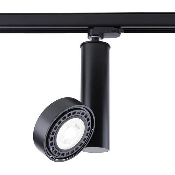 Reflektorek LAMPA sufitowa NATORI 6608 Shilo metalowa OPRAWA regulowana do 3-fazowego systemu szynowego czarna zdjęcie 1