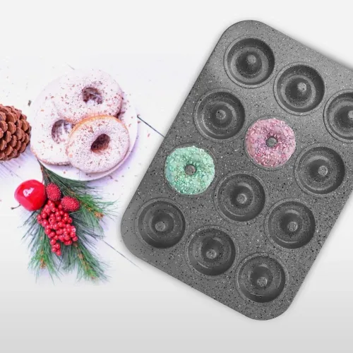 Forma do pieczenia pączków blacha foremka blacha do pieczenia pączków DONUT na Arena.pl