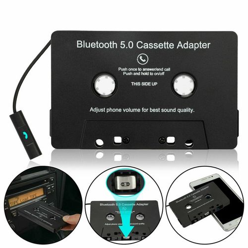 ADAPTER KASETY BLUETOOTH5.0 AUTA AUDIO ODBIORNIK na Arena.pl