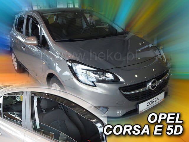 Owiewki Opel CORSA D / CORSA E 5-drzwi HTB 2006-2019r. KPL. Z TYŁAMI zdjęcie 2