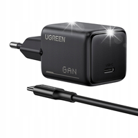 Ładowarka sieciowa UGREEN X517, 25W, USB-C GaN + kabel 1m