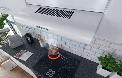 OKAP PODSZAFKOWY KUCHENNY 60cm BERDSEN BIAŁY 10A na Arena.pl