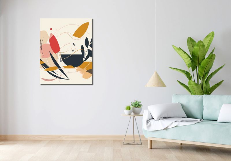 Obraz 70x90cm Porywista Flora zdjęcie 2