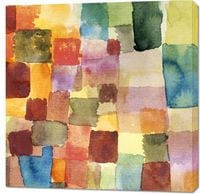 Obraz 90x90cm Untitled, Paul Klee Vintage do Salonu
