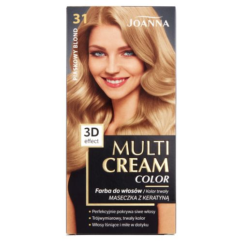 JOANNA MULTI CREAM Farba 31 Piaskowy blond na Arena.pl