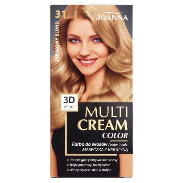 JOANNA MULTI CREAM Farba 31 Piaskowy blond zdjęcie 1