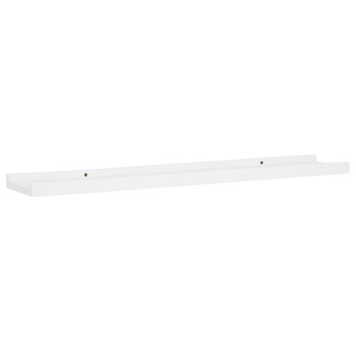 Półki ścienne 2 szt. białe 80x9x3cm MDF VidaXL na Arena.pl