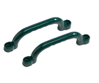 uchwyty do placu zabaw - rączki 2 szt. zielony