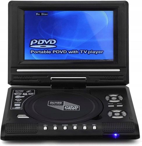 ODTWARZACZ DVD PRZENOŚNY SAMOCHODOWY FM KONSOLA na Arena.pl