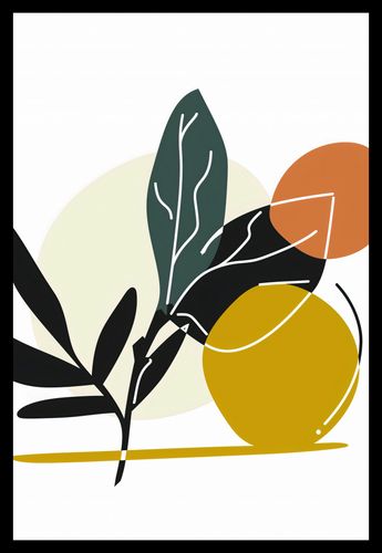 Plakat 61x90,5cm Elegancka Flora na Arena.pl