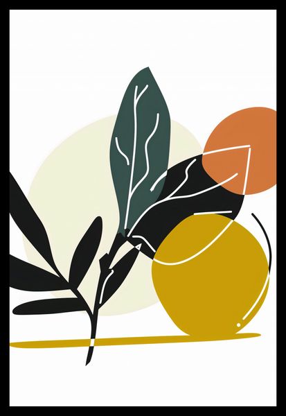 Plakat 61x90,5cm Elegancka Flora zdjęcie 2