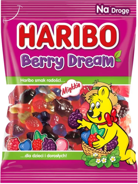 HARIBO ŻELKI 85G LEŚNE BERRY DREAM zdjęcie 1