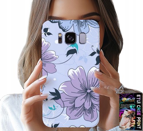 ETUI DO SAMSUNG GALAXY S8 - KWIATKI KWIECISTE MODNE WZORY PLECKI na Arena.pl