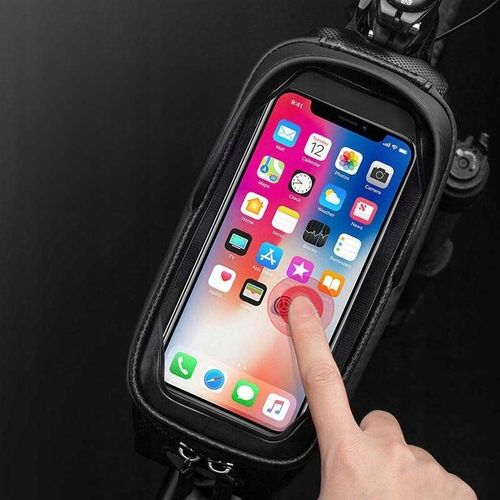 ROCKBROS SAKWA ROWEROWA TORBA NA RAMĘ PANCERNA Z POKROWCEM NA TELEFON 1,5L na Arena.pl