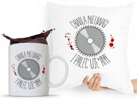 Zestaw Poduszka + Kubek Dla Stolarza Prezent Z Nadrukiem Ze Zdjęciem